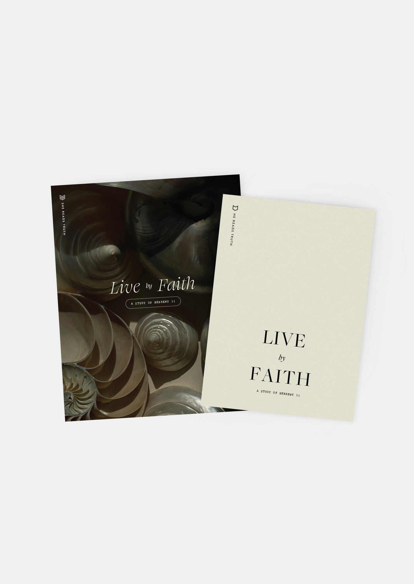 Live by Faith: A Study of Hebrews 11 Women&#39;s and Men&#39;s Reading Guide Bundle