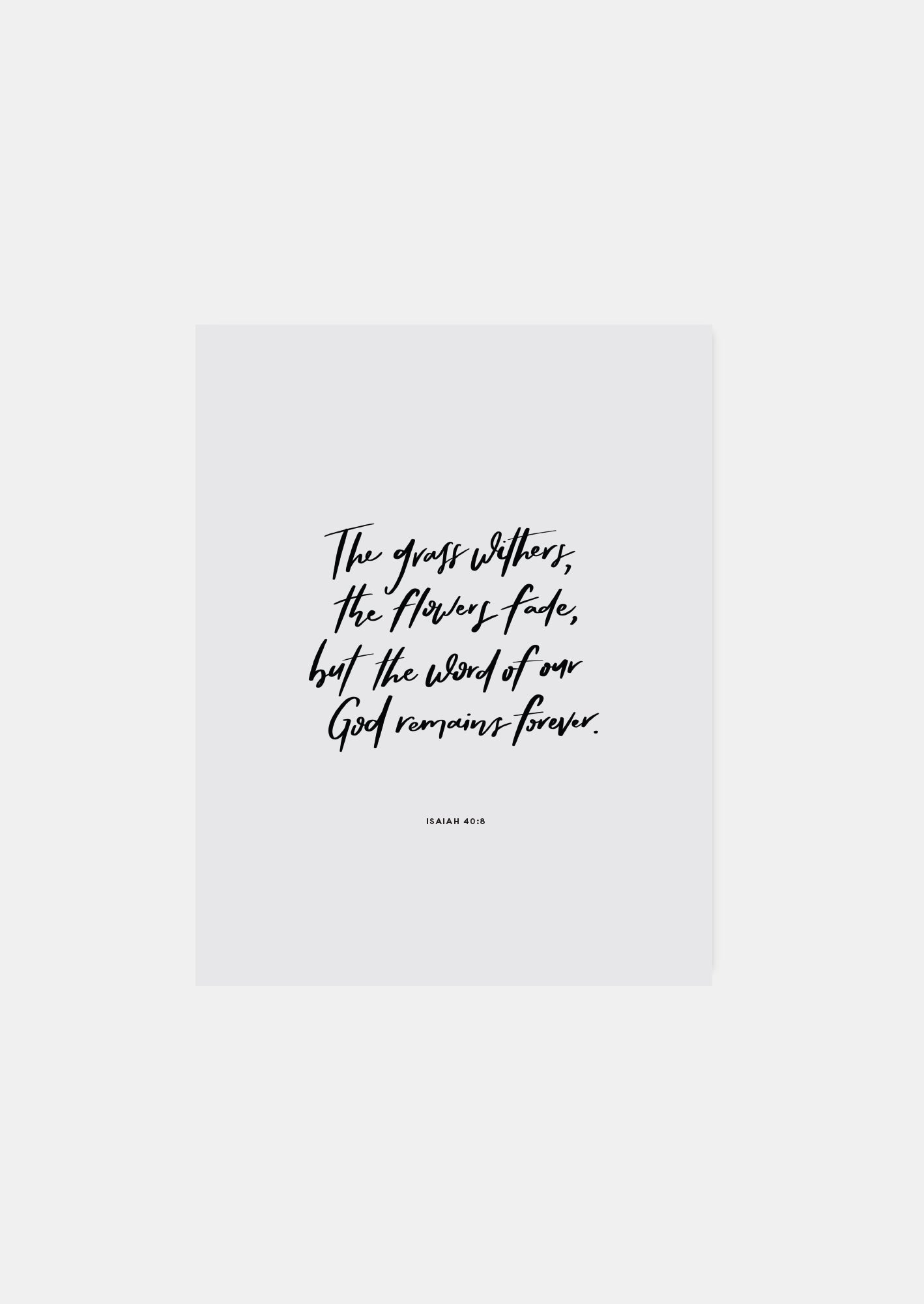 bible art print