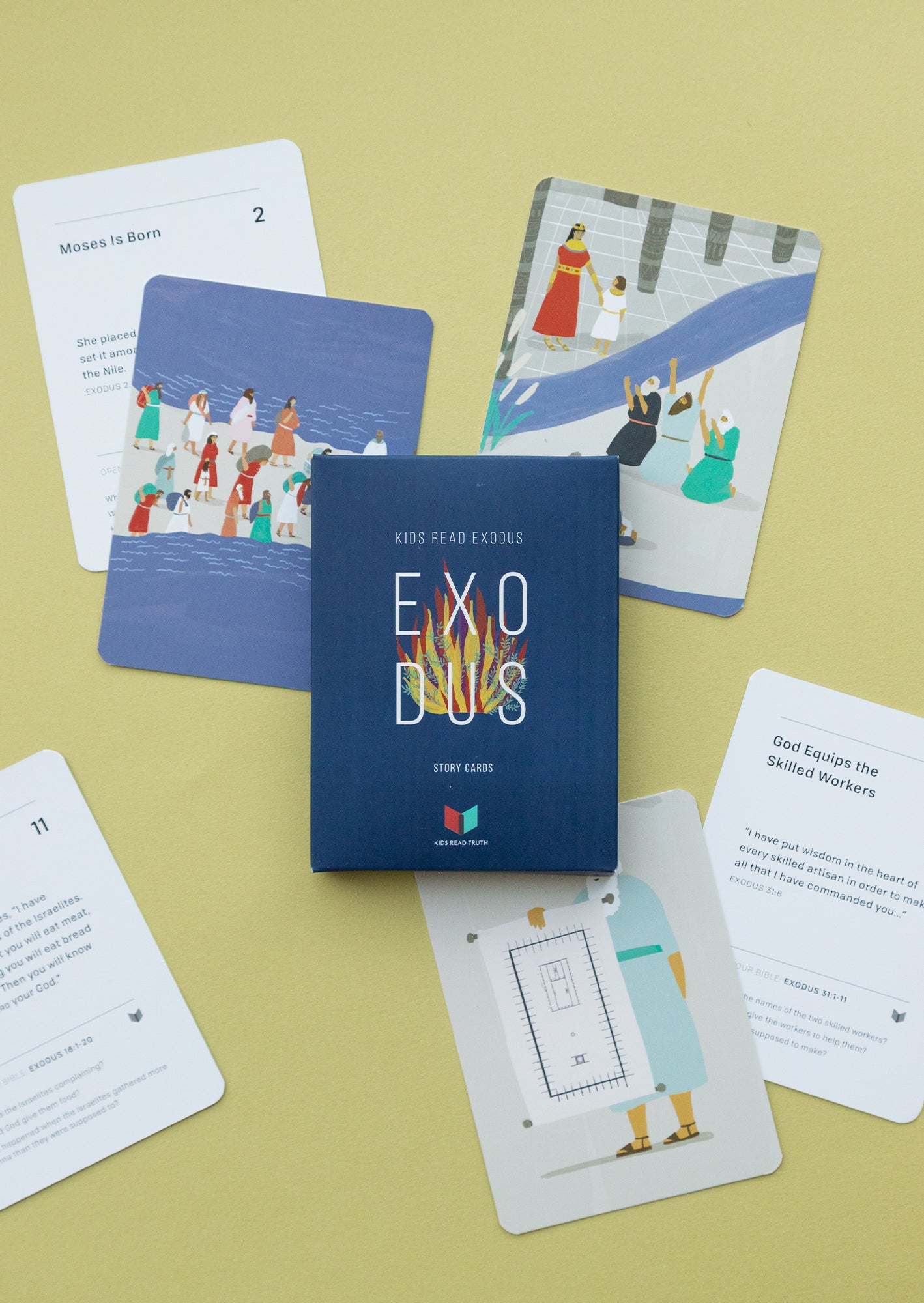 Exodus Story Cards | Kids Read Truth